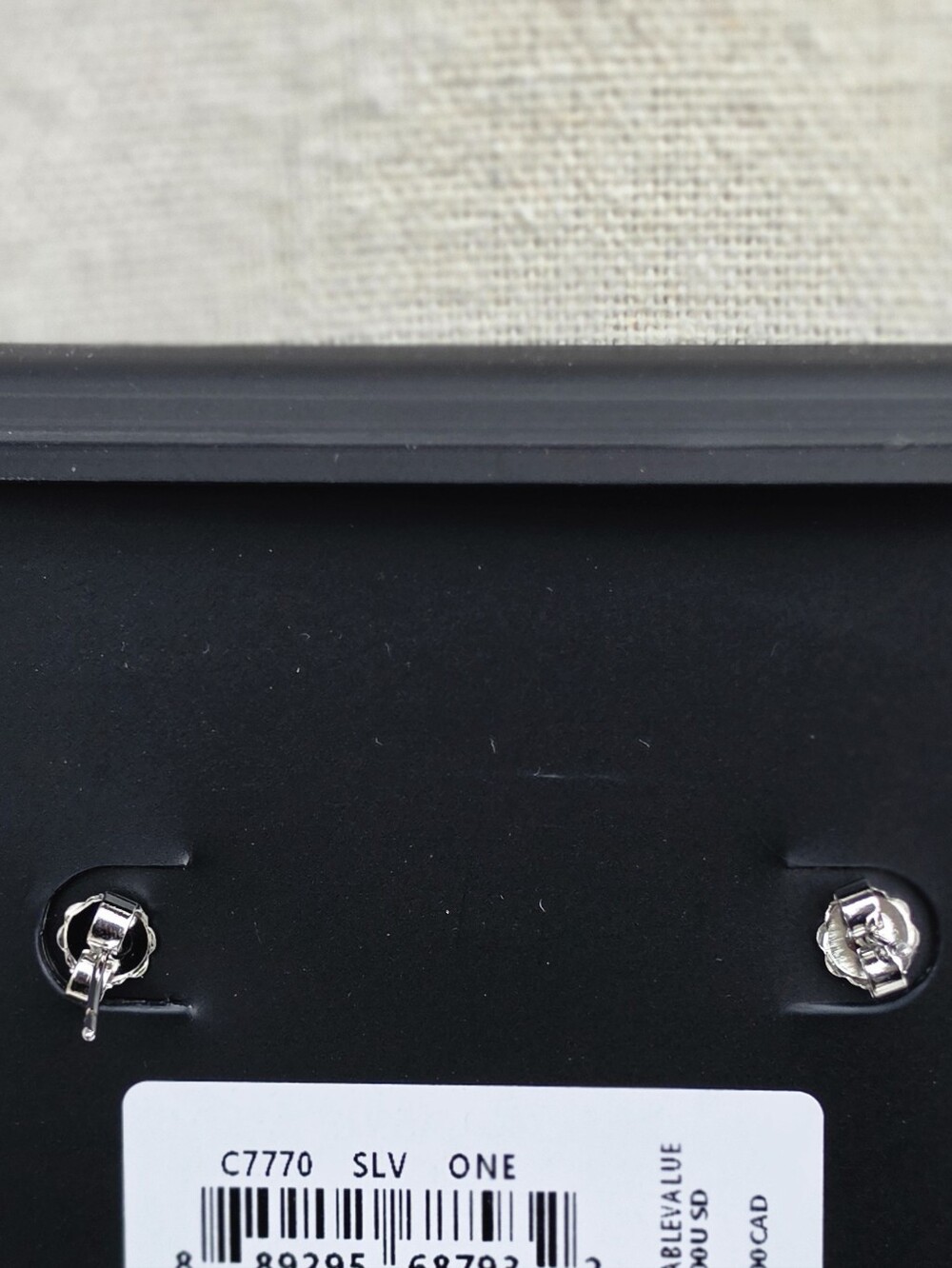 COACH Signature Enamel Huggie Earrings - Picture 5 of 6